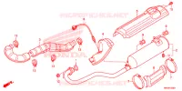 SILENCIEUX D'ECHAPPEMENT pour Honda FOURTRAX 500 FOREMAN ES PS de 2016