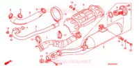 SILENCIEUX D'ECHAPPEMENT pour Honda FOURTRAX 500 FOREMAN 4X4 Electric Shift de 2006