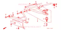 TRIANGLES AVANT pour Honda FOURTRAX 500 FOREMAN 4X4 Electric Shift de 2006