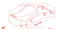 SELLE pour Honda FOURTRAX 500 FOREMAN 4X4 Electric Shift CAMO de 2008