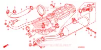 SILENCIEUX D'ECHAPPEMENT pour Honda FOURTRAX 500 FOREMAN 4X4 Electric Shift CAMO de 2009
