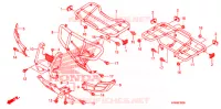 SUPPORT pour Honda FOURTRAX 500 FOREMAN 4X4 Electric Shift CAMO de 2009