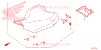 SELLE pour Honda FOURTRAX 500 FOREMAN ES de 2012