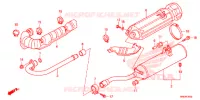 SILENCIEUX D'ECHAPPEMENT pour Honda FOURTRAX 500 FOREMAN 4X4 Electric Shift de 2012