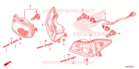 PHARE pour Honda FOURTRAX 500 FOREMAN ES de 2012