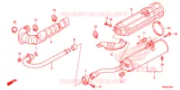 SILENCIEUX D'ECHAPPEMENT pour Honda FOURTRAX 500 FOREMAN ES de 2012