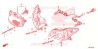 PHARE pour Honda FOURTRAX 500 FOREMAN 4X4 Electric Shift de 2013