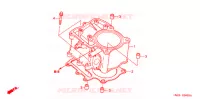CYLINDRE pour Honda FOURTRAX 500 FOREMAN RUBICON GPS de 2005