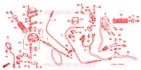 POIGNEE   COMMODO   CABLE (TRX500FA/FGA'05) pour Honda FOURTRAX 500 FOREMAN RUBICON GPS de 2005