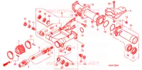 BRAS OSCILLANT pour Honda FOURTRAX 500 FOREMAN RUBICON GPS CAMO de 2008