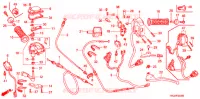 LEVIER DE GUIDON   CABLE   COMMODO pour Honda FOURTRAX 500 FOREMAN RUBICON GPS CAMO de 2008