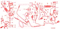 LEVIER DE GUIDON   CABLE   COMMODO pour Honda FOURTRAX 500 RUBICON GPS de 2008