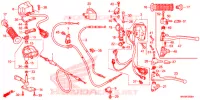 COMMODO   LEVIER   CABLE pour Honda FOURTRAX 500 FOREMAN 4X4 de 2014