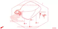 SELLE pour Honda FOURTRAX 500 FOREMAN 4X4 de 2014