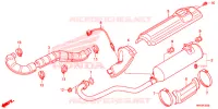 SILENCIEUX D'ECHAPPEMENT pour Honda FOURTRAX 500 FOREMAN 4X4 de 2015