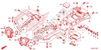 GARDE BOUE AVANT pour Honda FOURTRAX 500 FOREMAN 4X4 Power Steering, CAMO de 2014