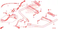 PEDALE   REPOSE PIED pour Honda FOURTRAX 500 FOREMAN 4X4 Power Steering, CAMO de 2014