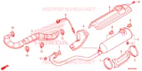 SILENCIEUX D'ECHAPPEMENT pour Honda FOURTRAX 500 FOREMAN 4X4 Power Steering, CAMO de 2015