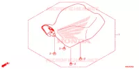 SELLE pour Honda FOURTRAX 500 FOREMAN RUBICON de 2015