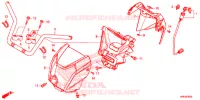 GUIDON pour Honda FOURTRAX 500 FOREMAN RUBICON de 2016