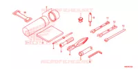 OUTIL pour Honda FOURTRAX 500 FOREMAN RUBICON de 2016