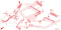PEDALE   REPOSE PIED pour Honda FOURTRAX 500 FOREMAN RUBICON de 2016