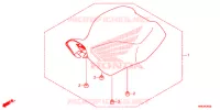 SELLE pour Honda FOURTRAX 500 FOREMAN RUBICON de 2016