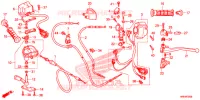 COMMODO   LEVIER   CABLE pour Honda FOURTRAX 500 FOREMAN RUBICON EPS CAMO de 2015