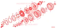 EMBRAYAGE pour Honda FOURTRAX 500 RUBICON EPS RED de 2015
