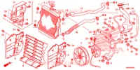 RADIATEUR pour Honda FOURTRAX 500 RUBICON EPS RED de 2015
