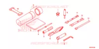OUTIL pour Honda FOURTRAX 500 RUBICON EPS RED de 2016