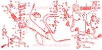 LEVIER DE GUIDON   CABLE   COMMODO pour Honda FOURTRAX 500 FOREMAN 4X4 CAMO de 2008