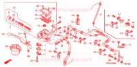 MAITRE CYLINDRE DE FREIN AVANT pour Honda FOURTRAX 500 FOREMAN 4X4 CAMO de 2008