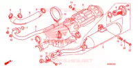 SILENCIEUX D'ECHAPPEMENT pour Honda FOURTRAX 500 FOREMAN 4X4 RED de 2009