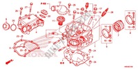 CULASSE pour Honda FOURTRAX 500 FOREMAN 4X4 CAMO de 2012