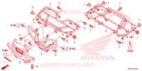 SUPPORT pour Honda FOURTRAX 500 FOREMAN CAMO de 2012