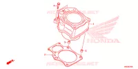 CYLINDRE pour Honda FOURTRAX 500 FOREMAN 4X4 CAMO de 2013