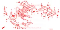 SUPPORT pour Honda FOURTRAX 500 FOREMAN RUBICON GPS EPS CAMO de 2009