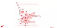 GUIDON pour Honda FOURTRAX 500 RUBICON GPS EPS de 2009