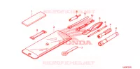 OUTIL pour Honda FOURTRAX 500 RUBICON GPS EPS de 2009