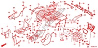 GARDE BOUE ARRIERE pour Honda FOURTRAX 520  RUBICON GPS EPS de 2010