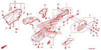 CARENAGE ARRIERE pour Honda FOURTRAX 500 RUBICON GPS EPS de 2011