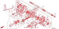 COUPLE CONIQUE pour Honda FOURTRAX 500 RUBICON GPS EPS de 2011