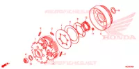 EMBRAYAGE pour Honda FOURTRAX 500 RUBICON PS de 2012
