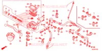 MAITRE CYLINDRE DE FREIN AVANT pour Honda FOURTRAX 500 RUBICON PS de 2012