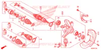 ARBRE DE ROUE  pour Honda FOURTRAX 500 FOREMAN RUBICON Power Steering, CAMO de 2013