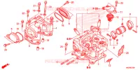 CULASSE pour Honda FOURTRAX 500 FOREMAN RUBICON Power Steering, CAMO de 2013