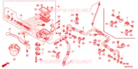 MAITRE CYLINDRE DE FREIN AVANT pour Honda FOURTRAX 500 FOREMAN RUBICON Power Steering, CAMO de 2013