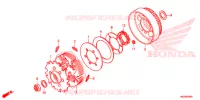 EMBRAYAGE pour Honda FOURTRAX 500 RUBICON PS de 2013