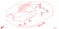 SELLE pour Honda FOURTRAX 500 RUBICON PS de 2013